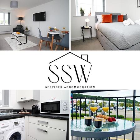 No 43 Stadium Views By Ssw - 2Br, Parking, Sleeps 4, 3Min Walk To Stadium, 10Min Drive To City Centre, Marina And Close To M4 Morriston Zewnętrze zdjęcie